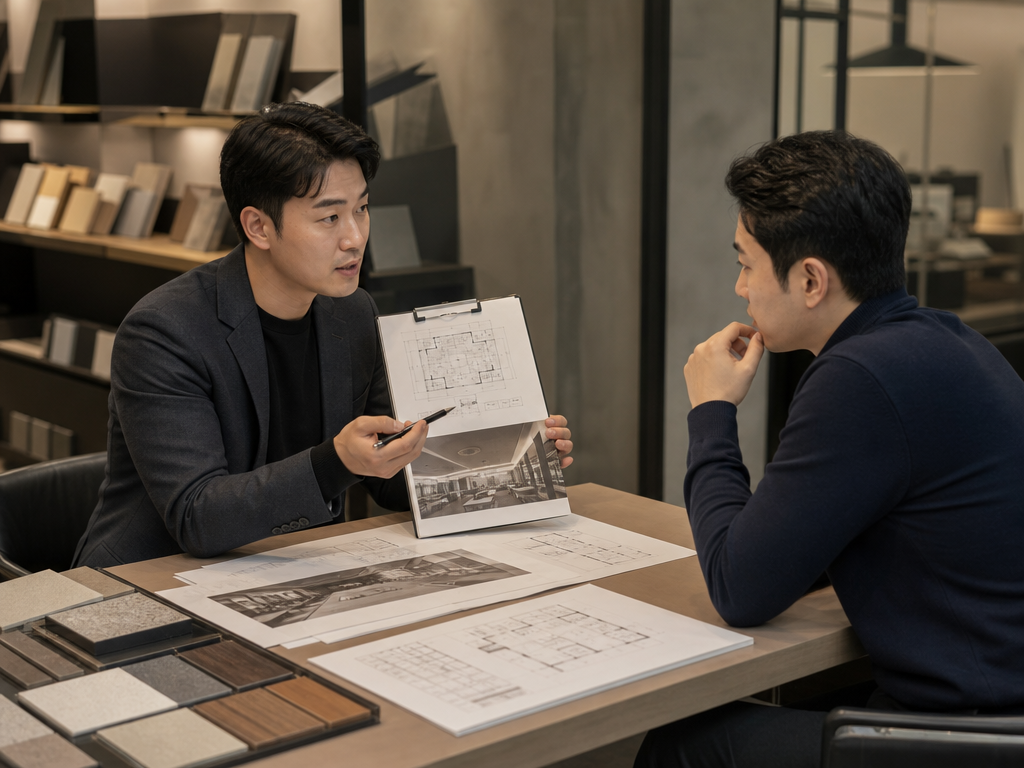 상업공간 인테리어 비용 바꾸고 달라진 것