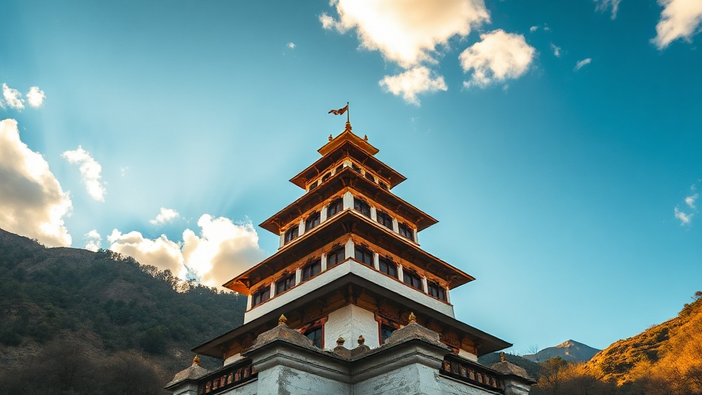 Le Mahayana Hall du Temple de Puning, haut de 36 mètres, centre du mandala architectural tibétain