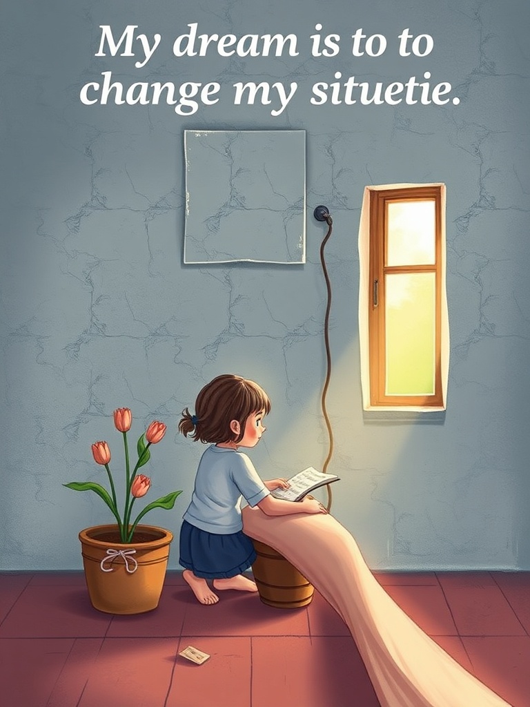 My dream is to change my situation