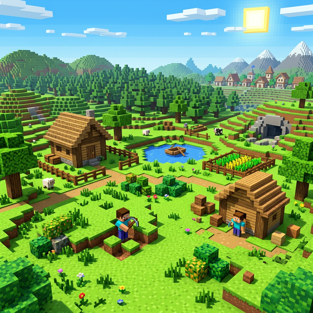 Voxel Grass Terrain