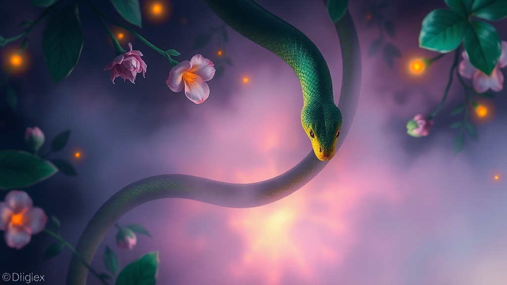Sonhar com Cobra Verde Escapando: Simbolismo Espiritual