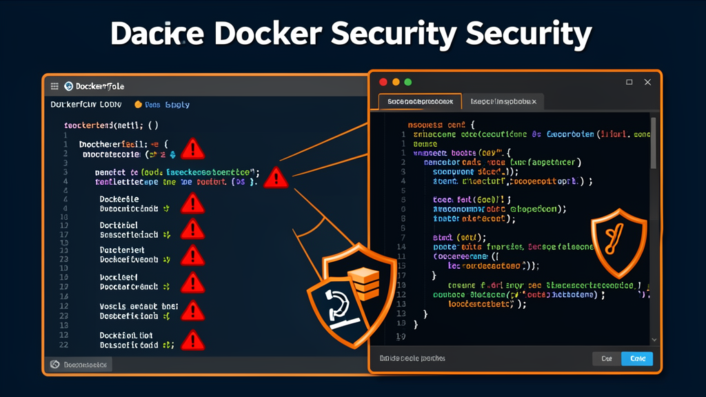 Docker security infographic