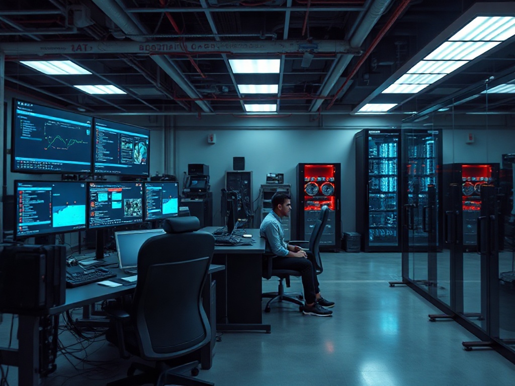 Illustration of self-hosted home lab emphasizing data loss prevention through human error awareness