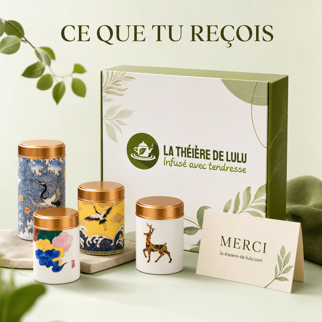 Une boîte, prête à accueillir tes feuilles