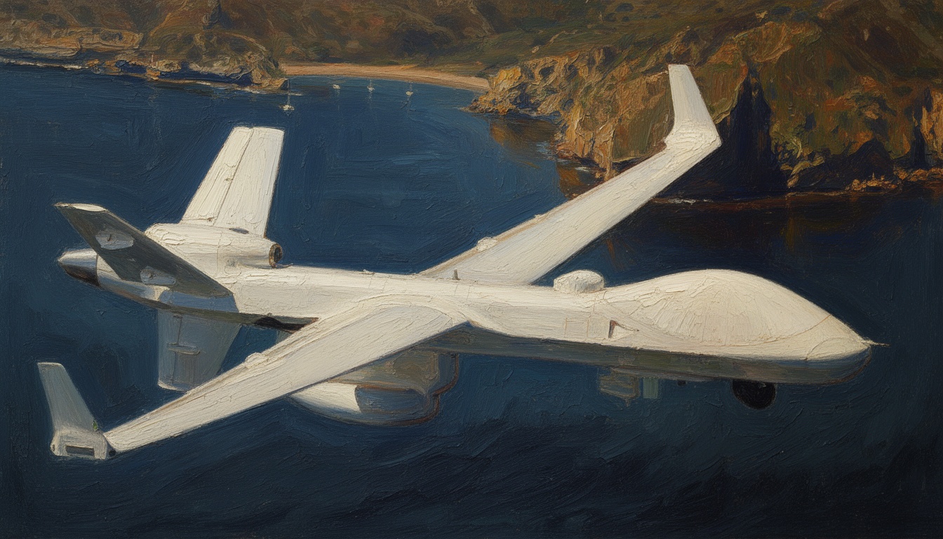 Germany Integrates MQ-9 Drones with P-8s to Monitor Russian Subs