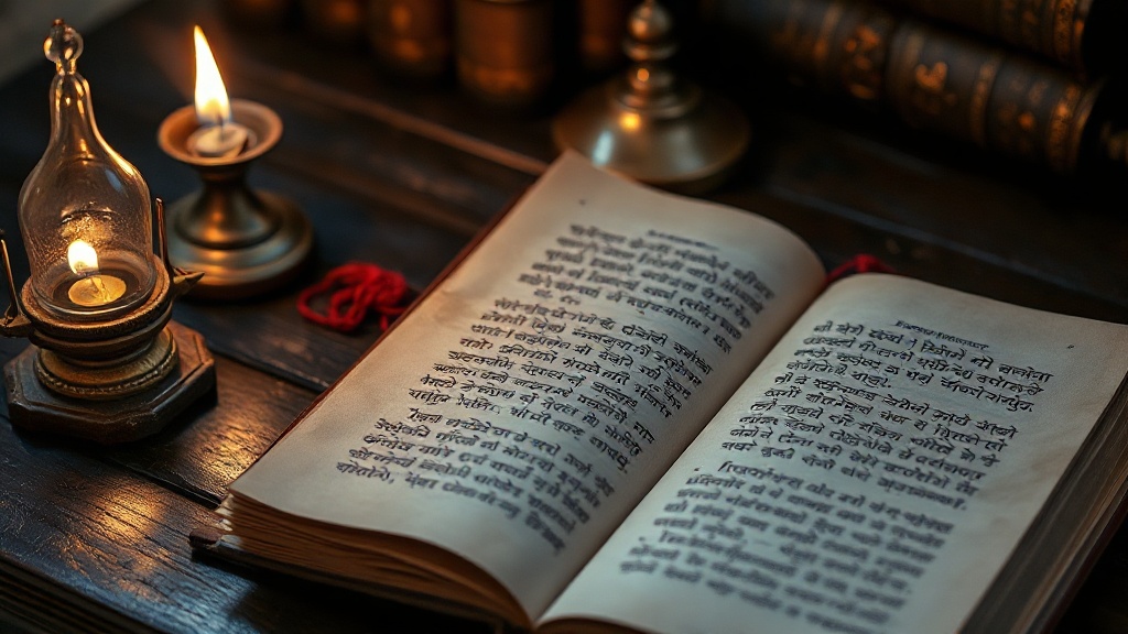 Manuscrit ancien représentant les enseignements du Dharma bouddhiste, les textes canoniques du Sutta Pitaka