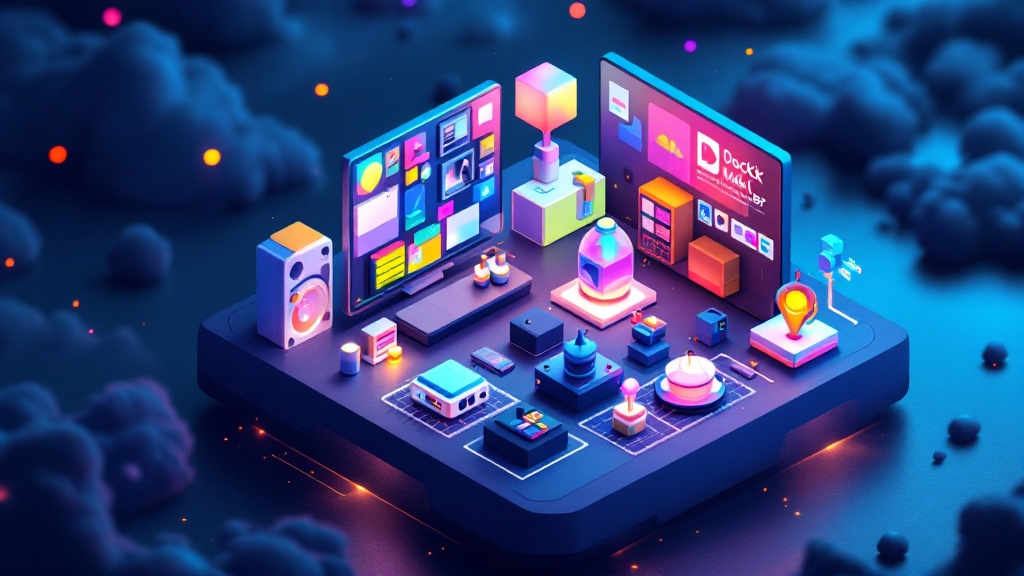 Docker containers for home media server setup, showcasing popular options for self-hosting enthusiasts