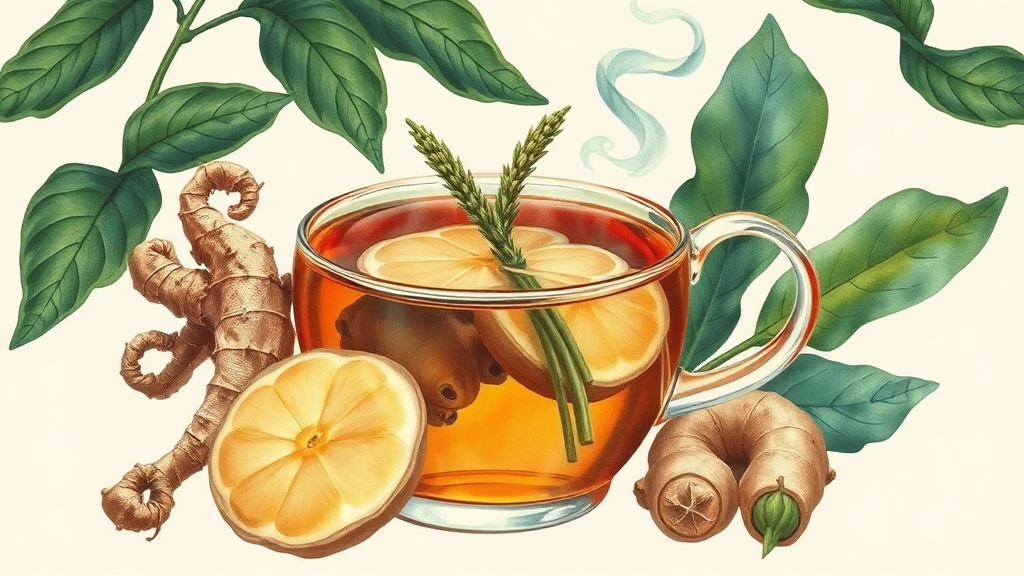 Infusão de Bardana e Gengibre: Como Preparar