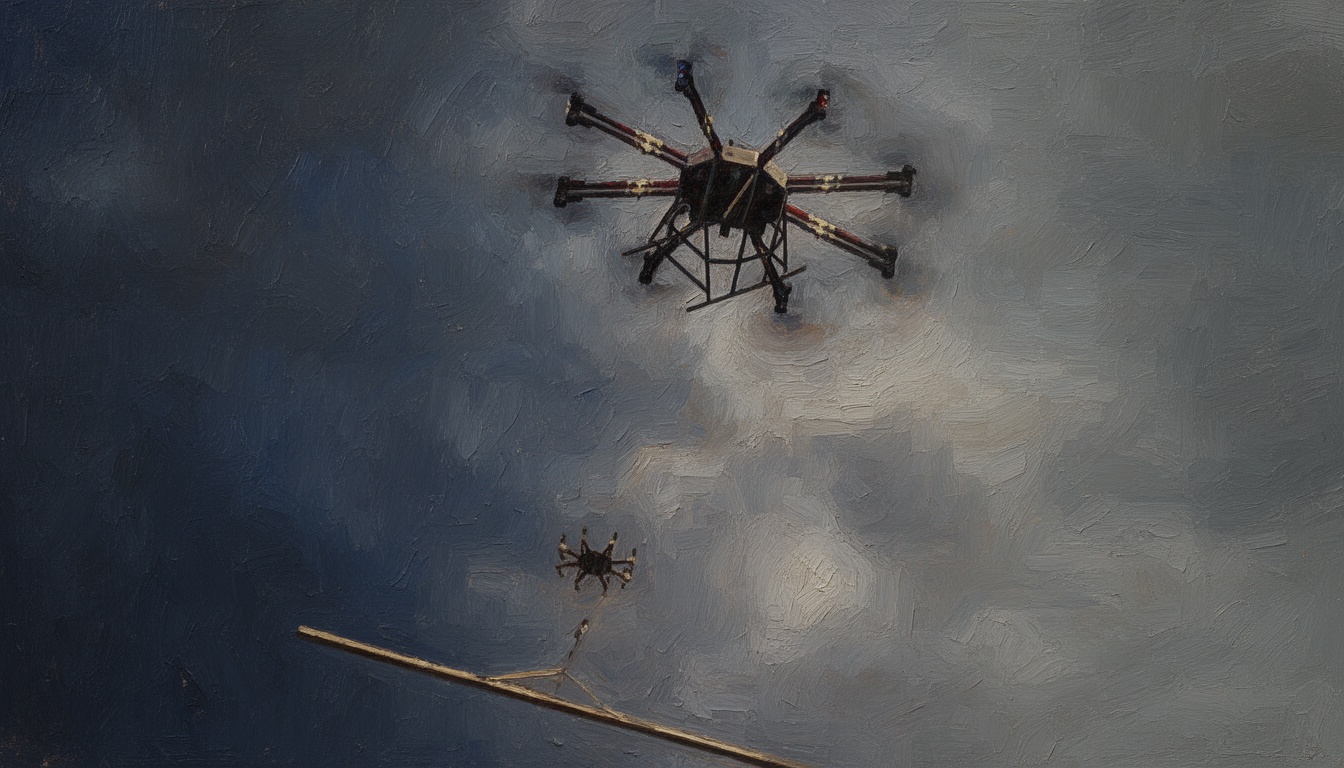 Hong Kong Prueba Drones de Carga Pesada para Transporte de Construcción