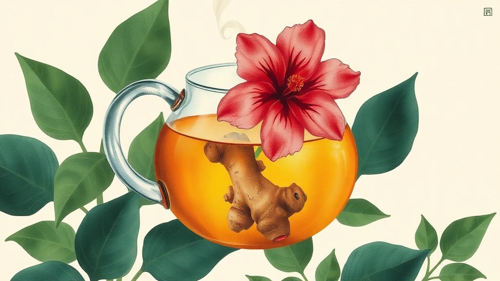 Chá de Hibisco e Gengibre: Receita Passo a Passo