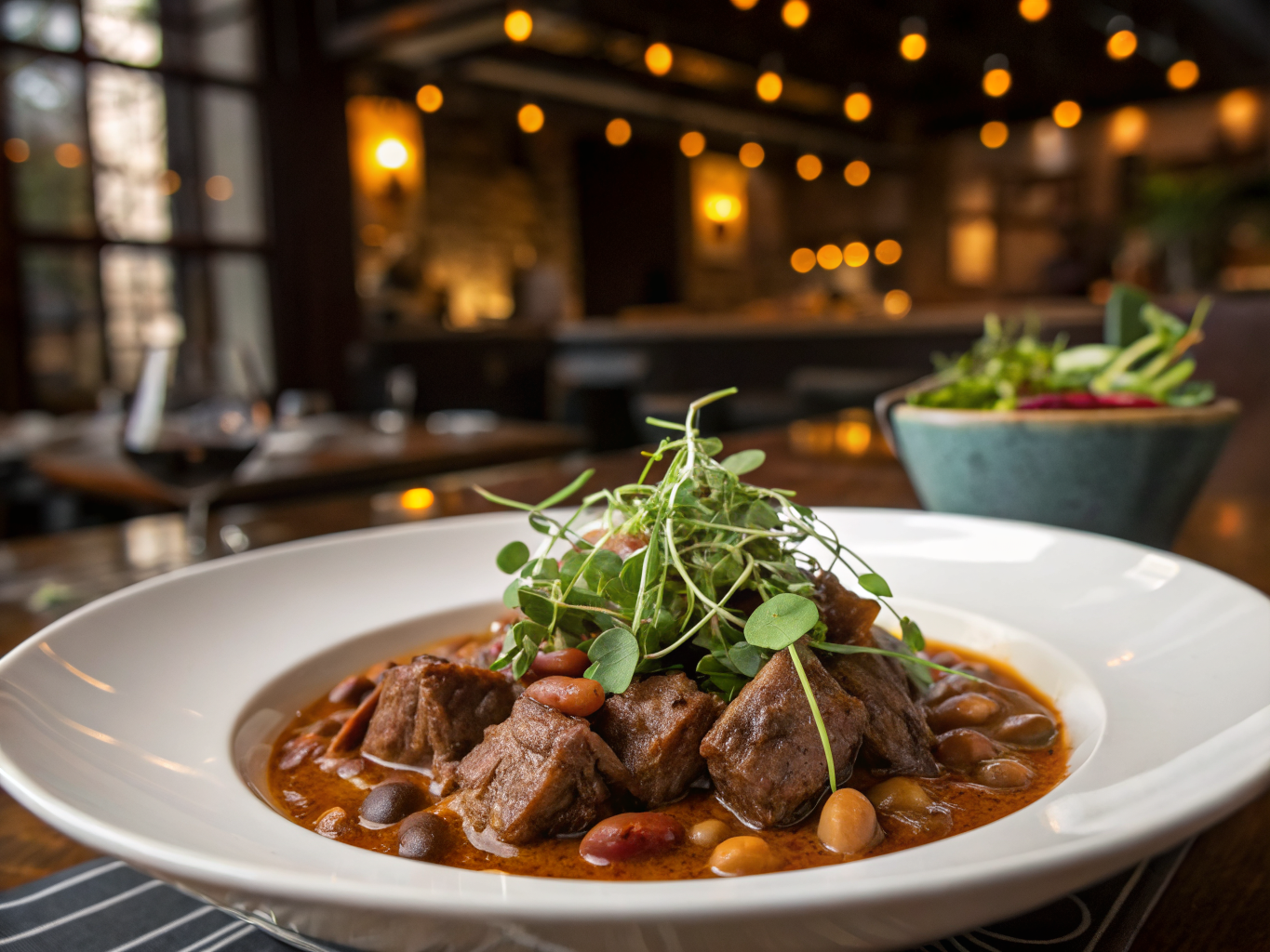 Seco de Cordero con Frejoles (Peruvian Lamb Stew with Beans)