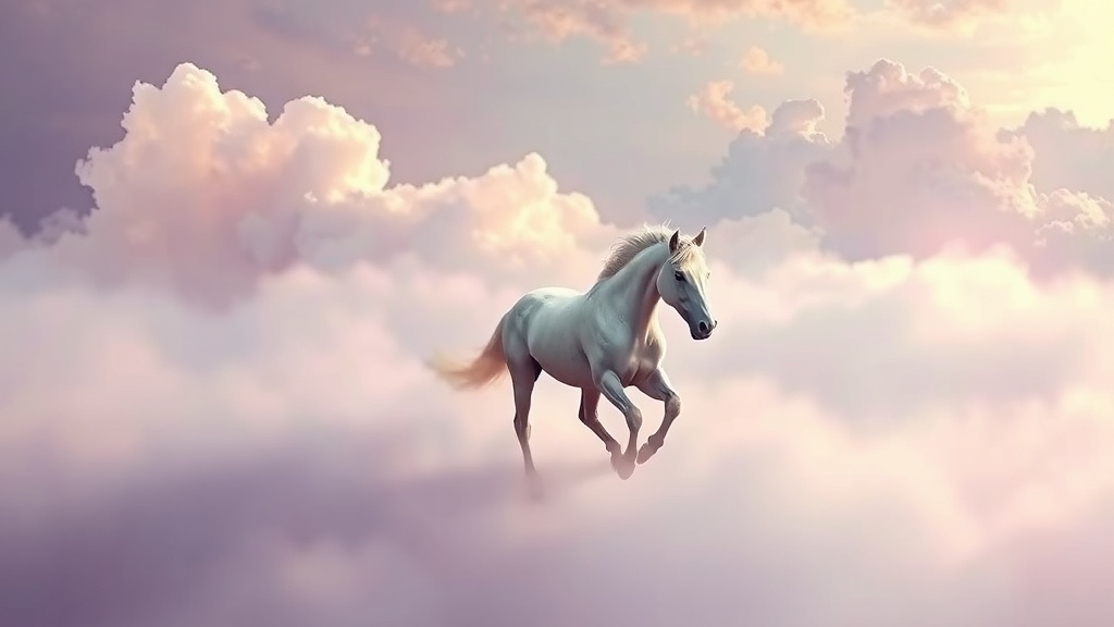 Sonhar com Cavalo Branco Correndo: Força Divina