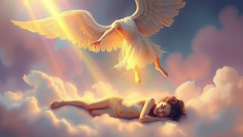 Sonhar com Arcanjo Cassiel: Paz e Proteção Divina