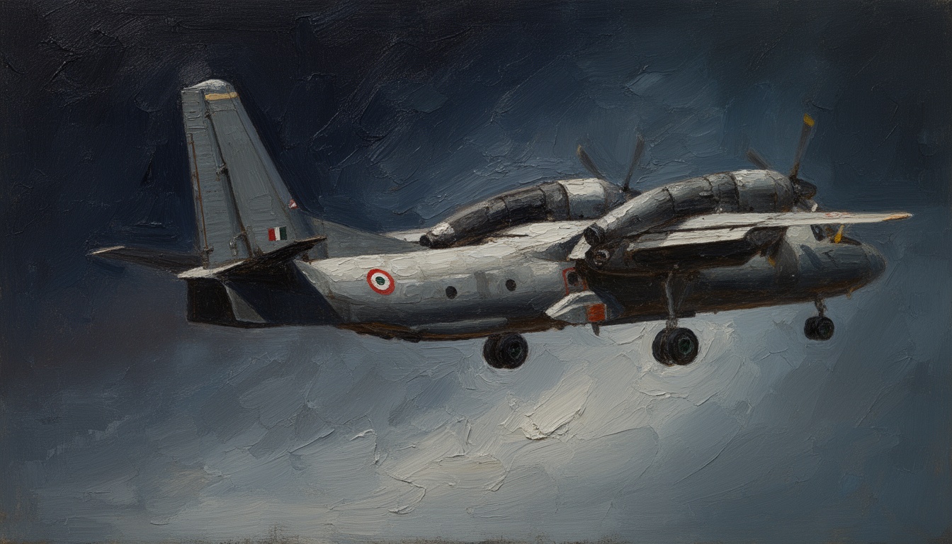 India Military Transport Plane Crash Kills 5 Personnel