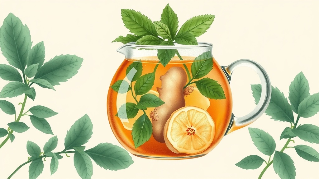 Infusão de Menta e Gengibre: Prepare e Aproveite