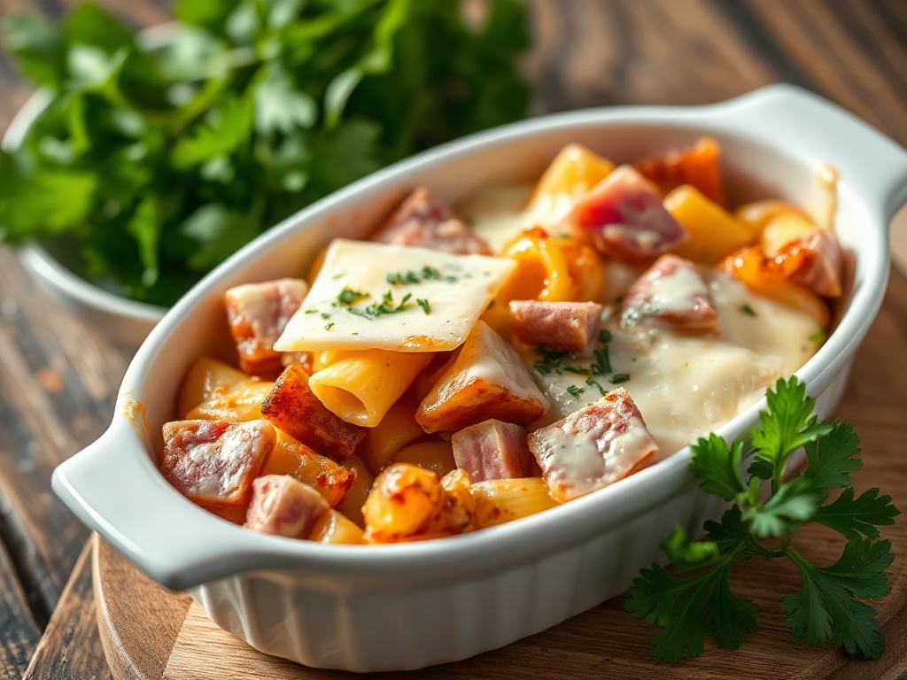 Gratin de Coquillettes "Bistro de Paris" au Comté