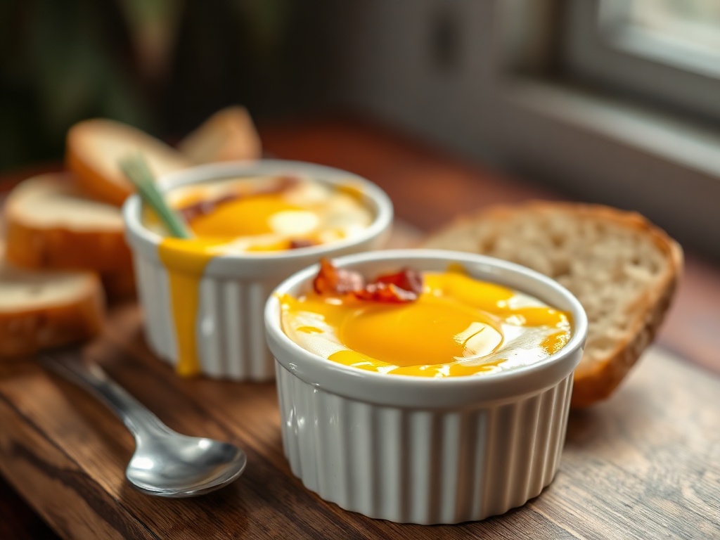 Cocottes Fondantes au Bacon et Comté Fruité