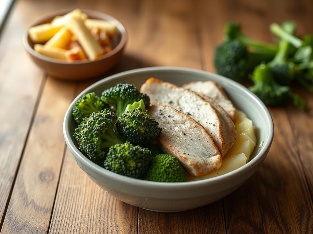 Bowl Protéiné Poulet Patate Douce