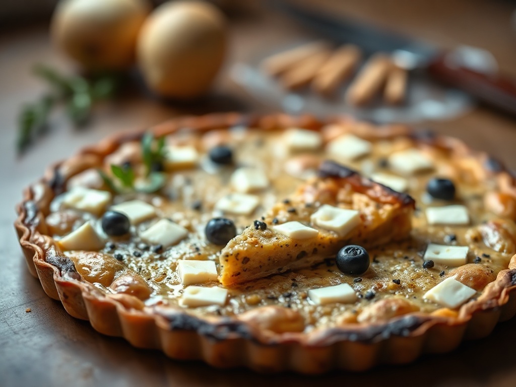 Tarte Rustique au Sarrasin et Chèvre : Recette Sans Gluten Facile et Maison