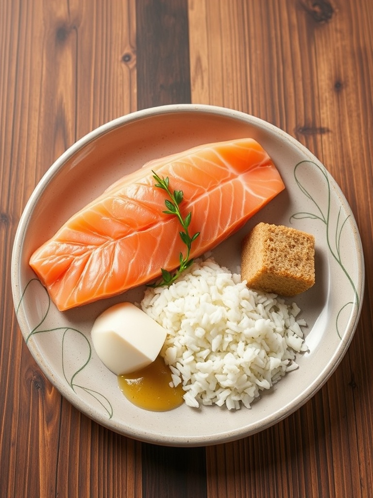saumon au four ingredients