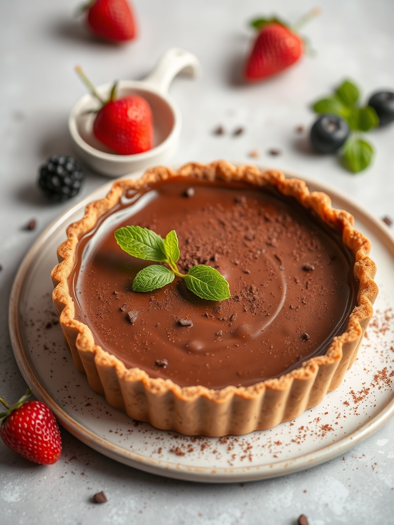 tarte au chocolat