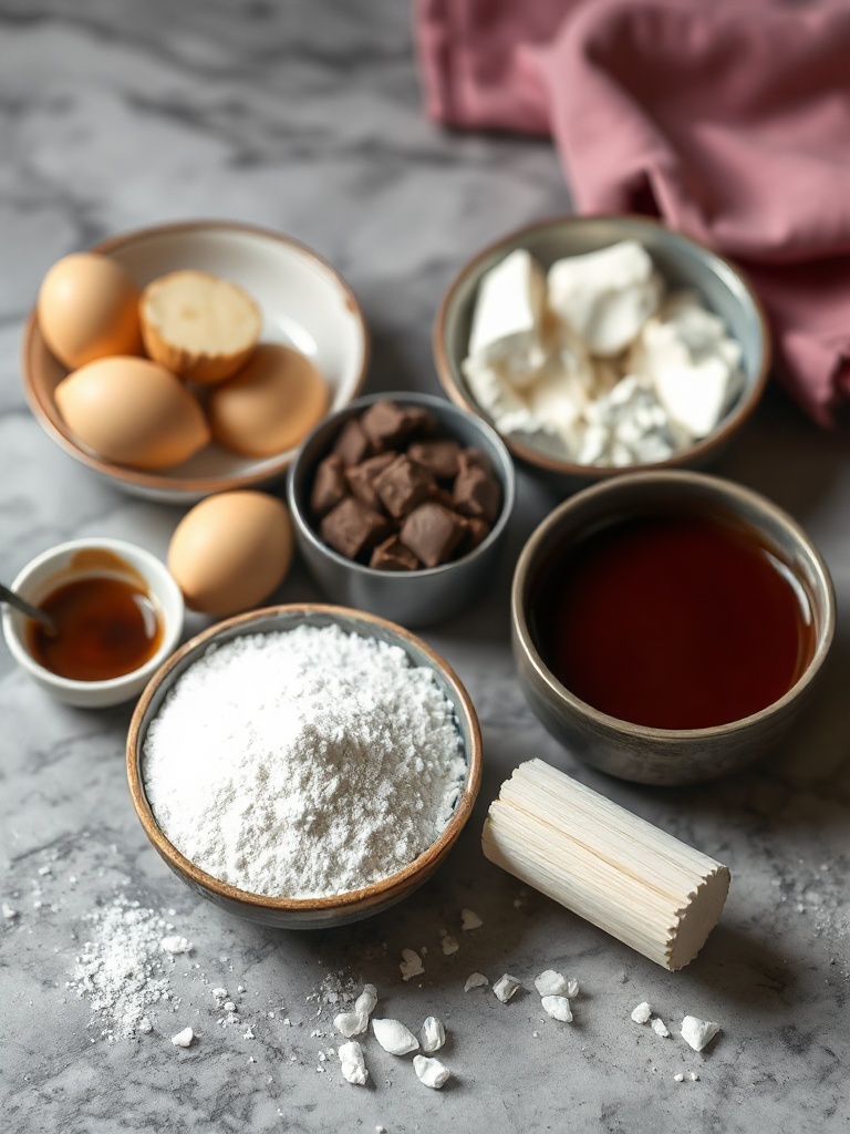 tarte au chocolat ingredients