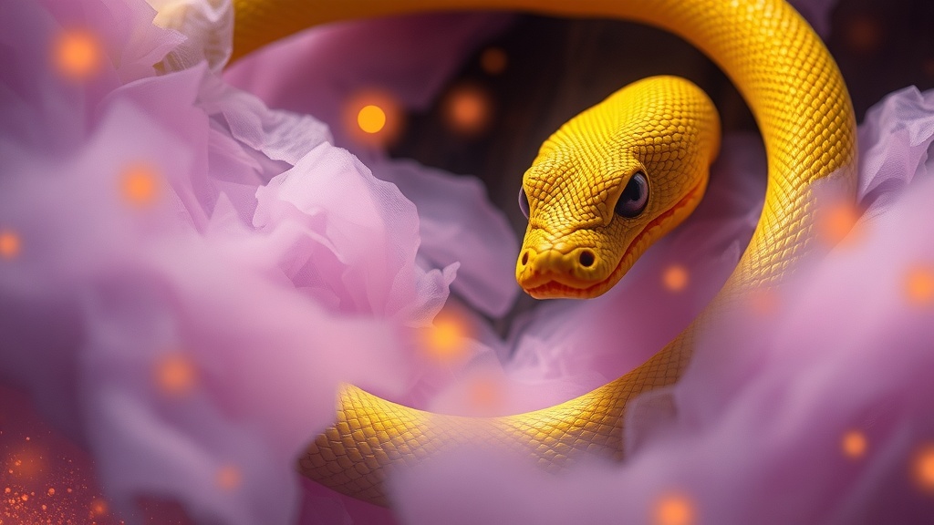 Sonhar com Cobra Amarela: Simbolismo e Aviso