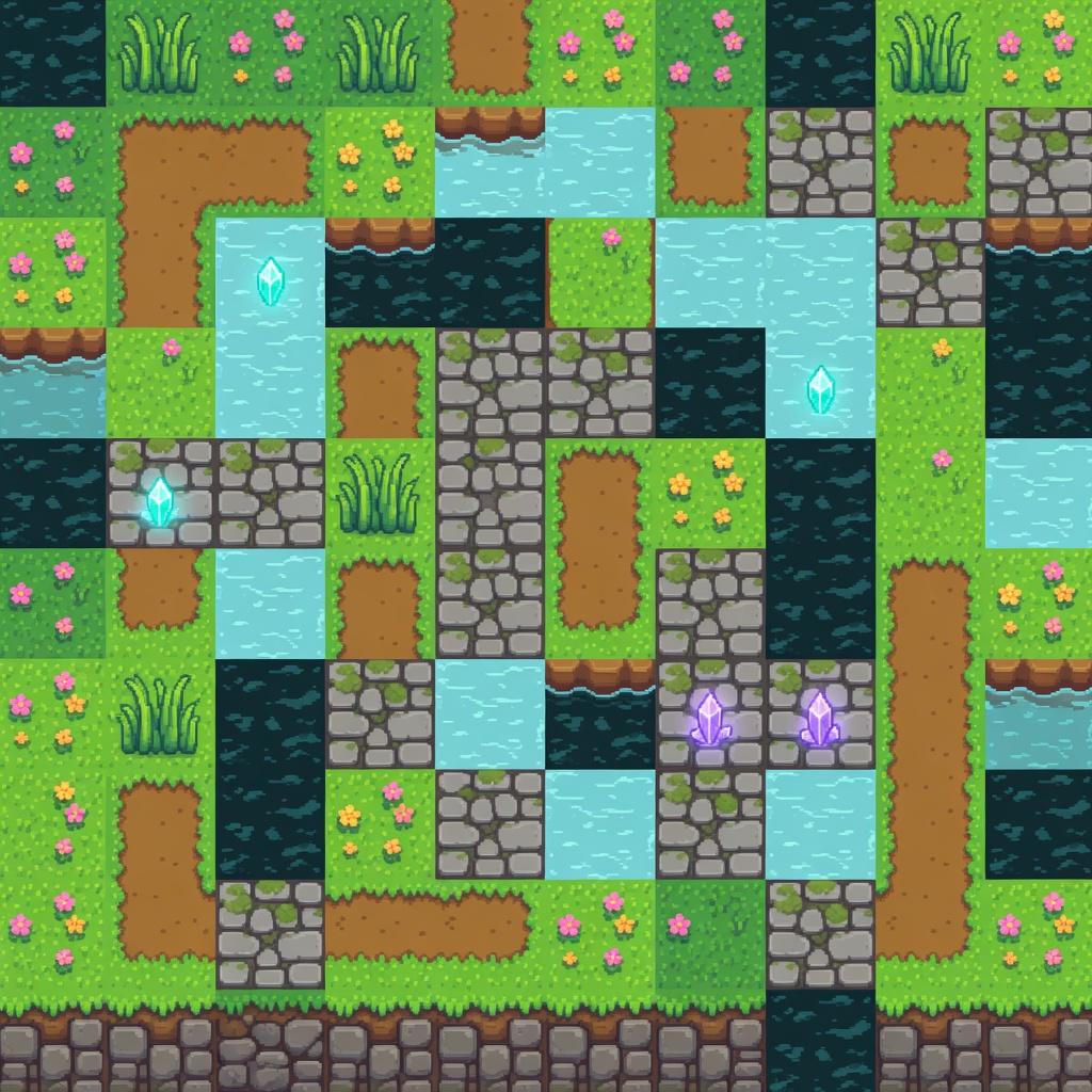 Floating Island Tileset (1 / 4)