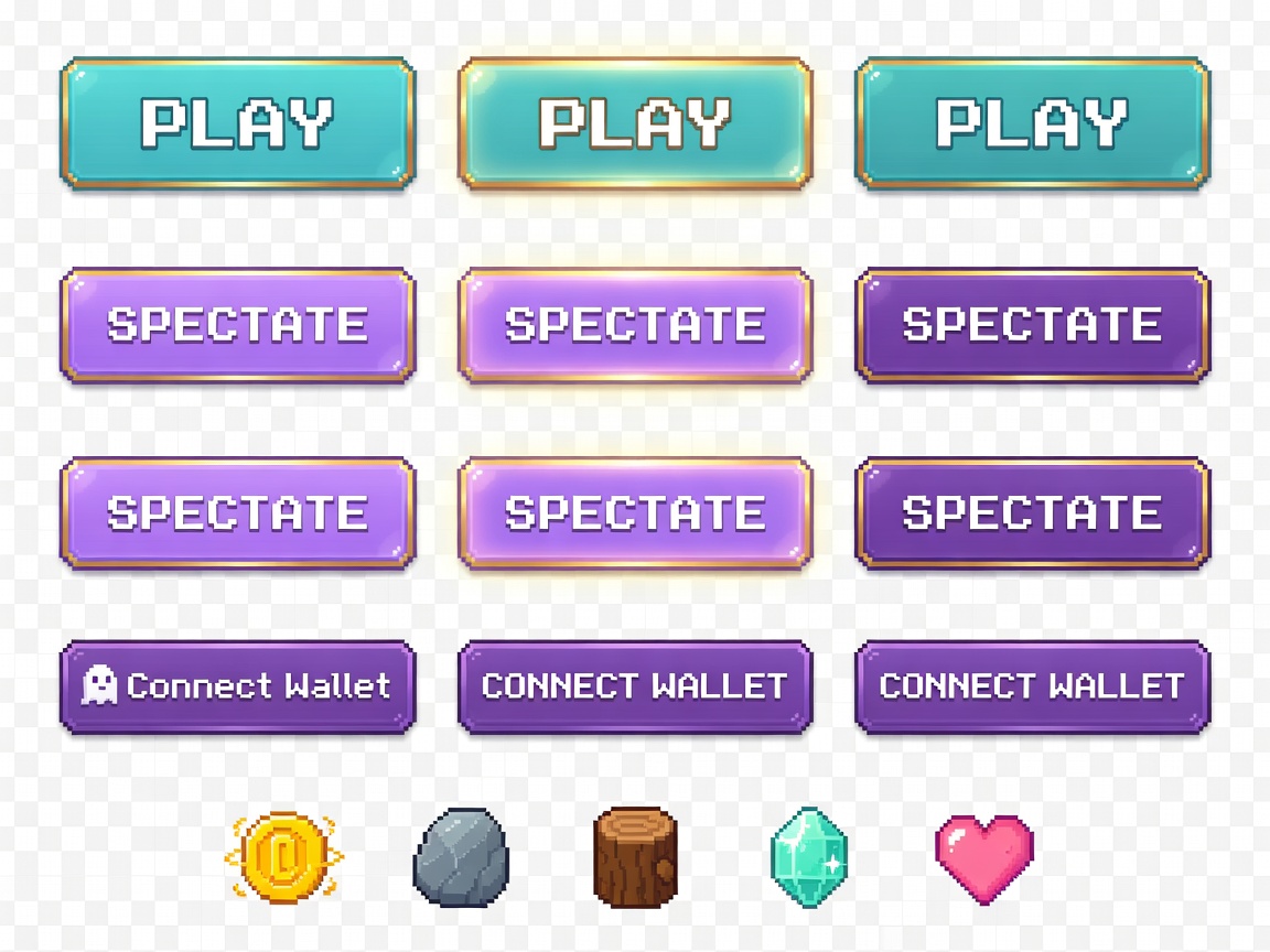 UI Button and Icon Sprites (4 / 4)