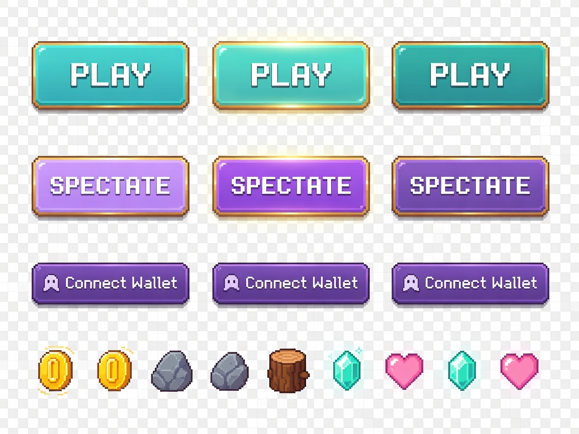 UI Button and Icon Sprites (1 / 4)