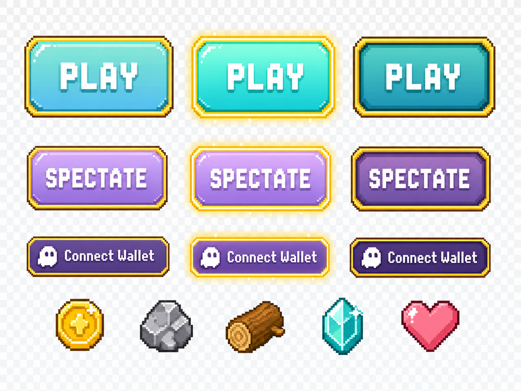 UI Buttons and Icons v2 (4 / 4)
