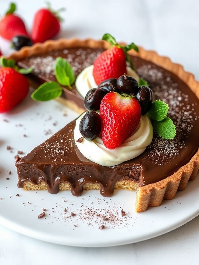 tarte au chocolat