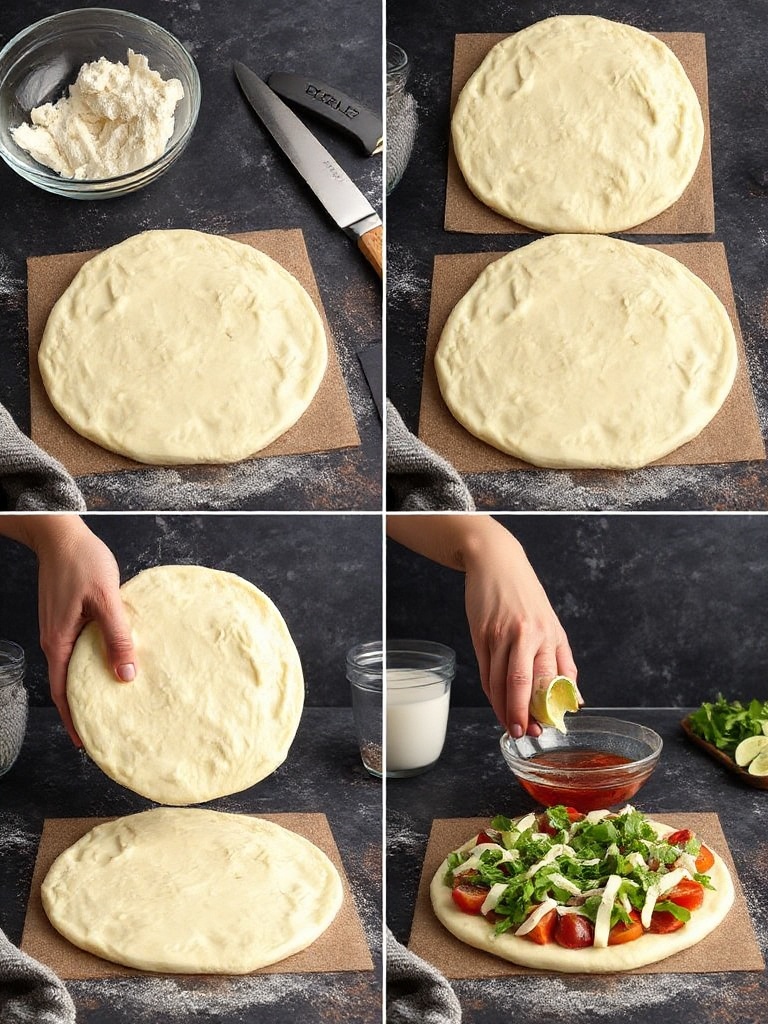 pate a pizza recette preparation