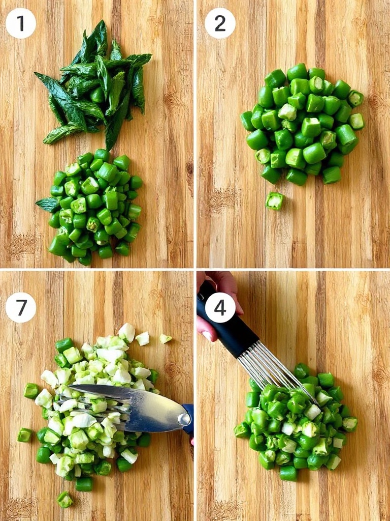 poivrons preparation