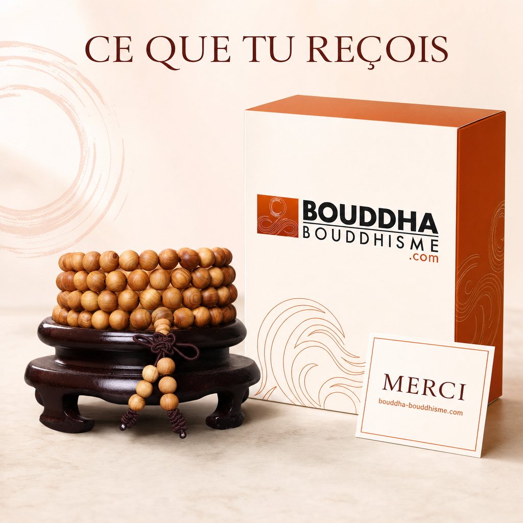 Ce que vous recevez avec votre mala tibétain