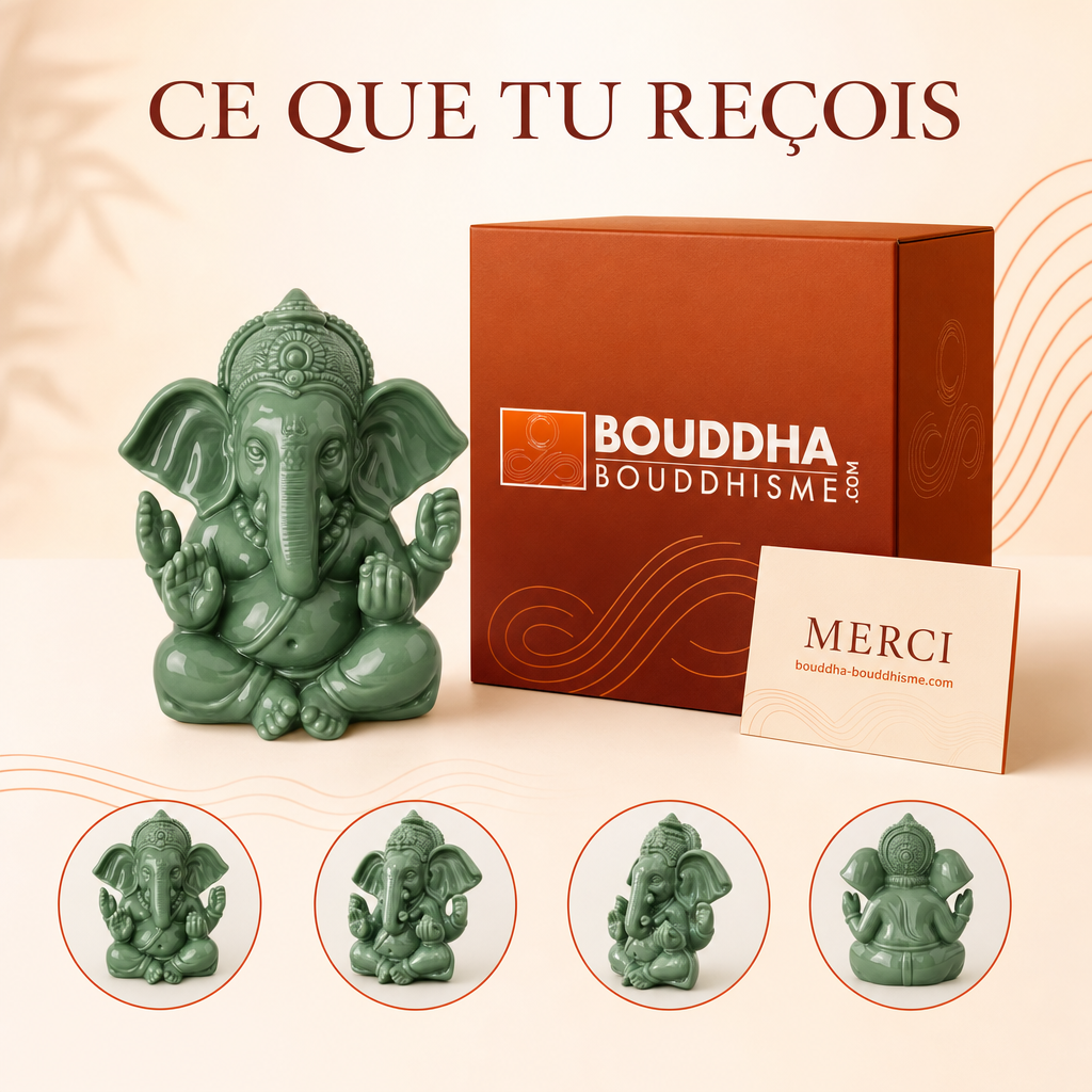 Ce que vous recevez avec votre statuette Ganesh