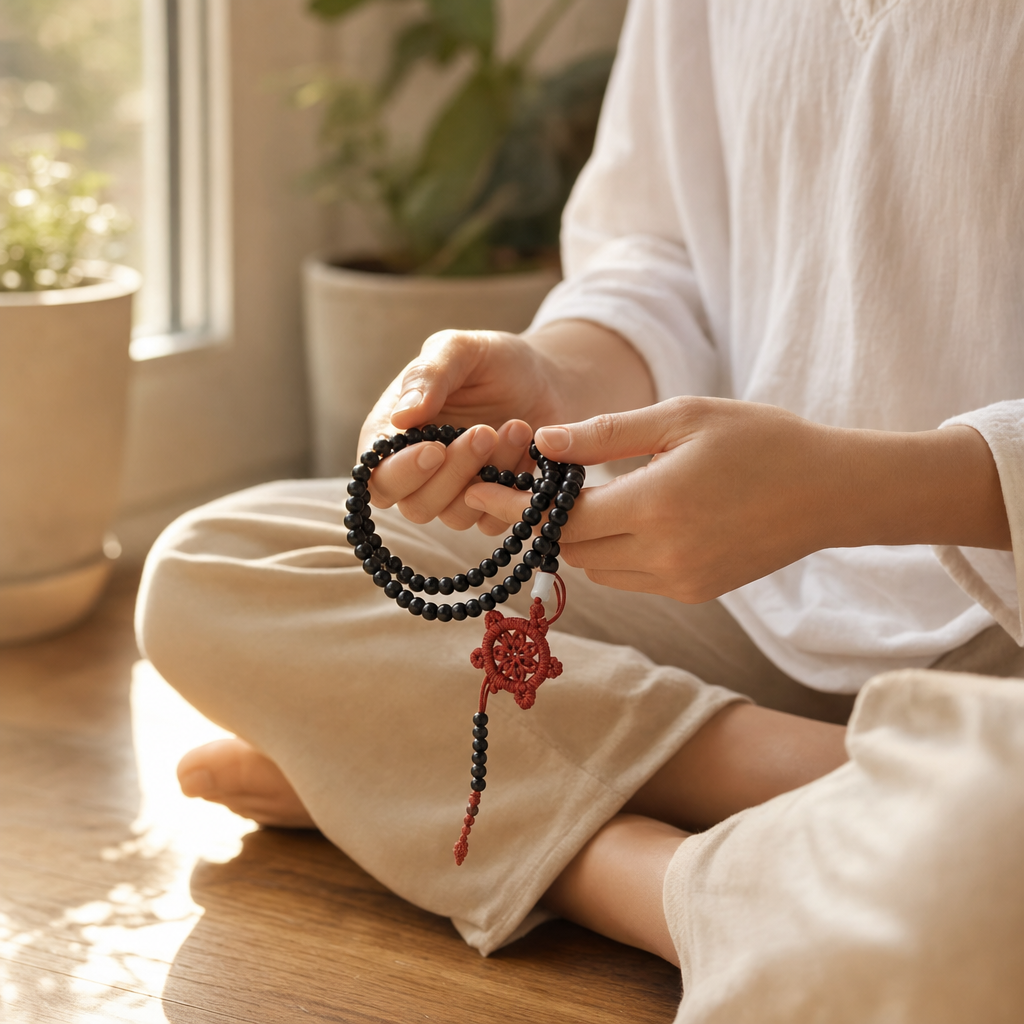 216 perles pour guider chaque séance de méditation