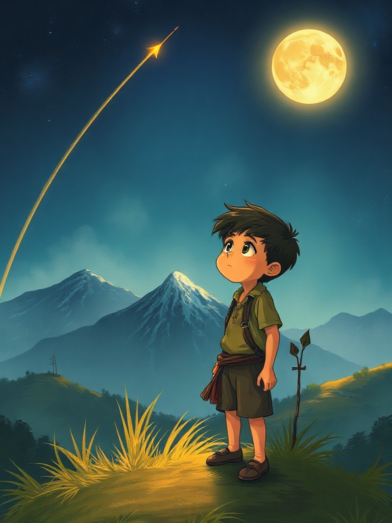 🌙 João e Lunark – A Lenda da lua
