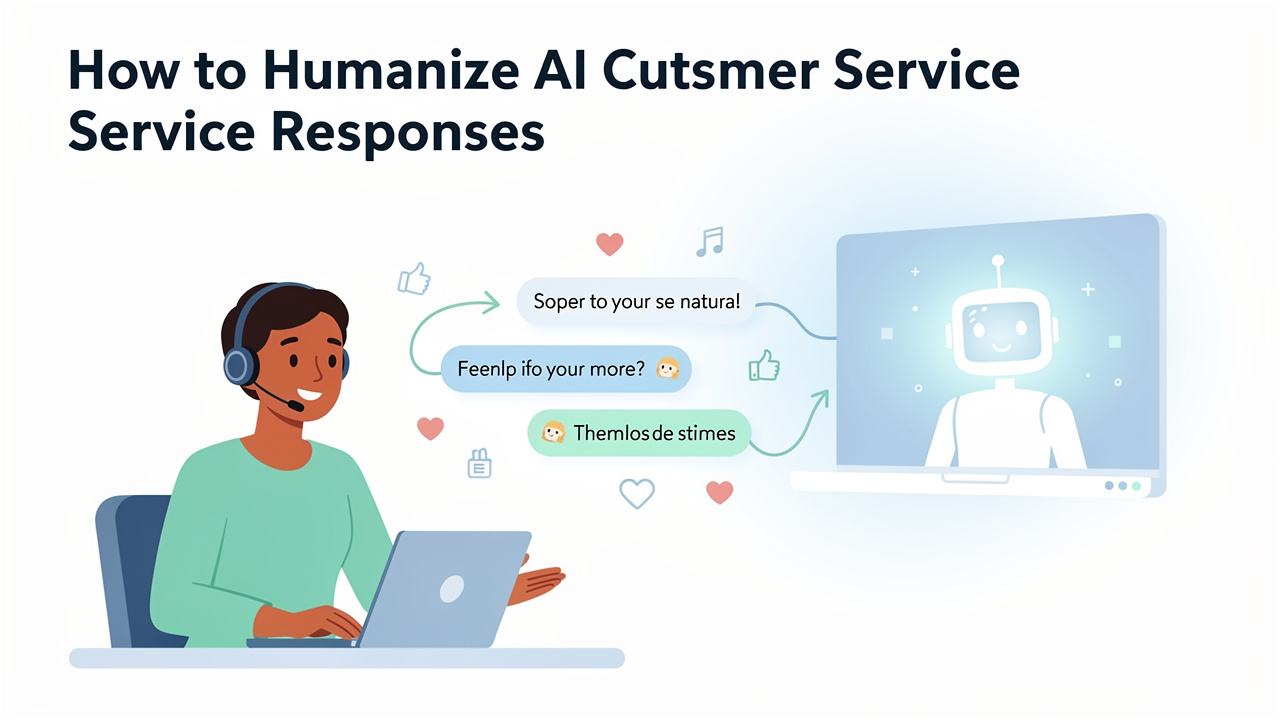 How to Humanize AI Customer Service Responses