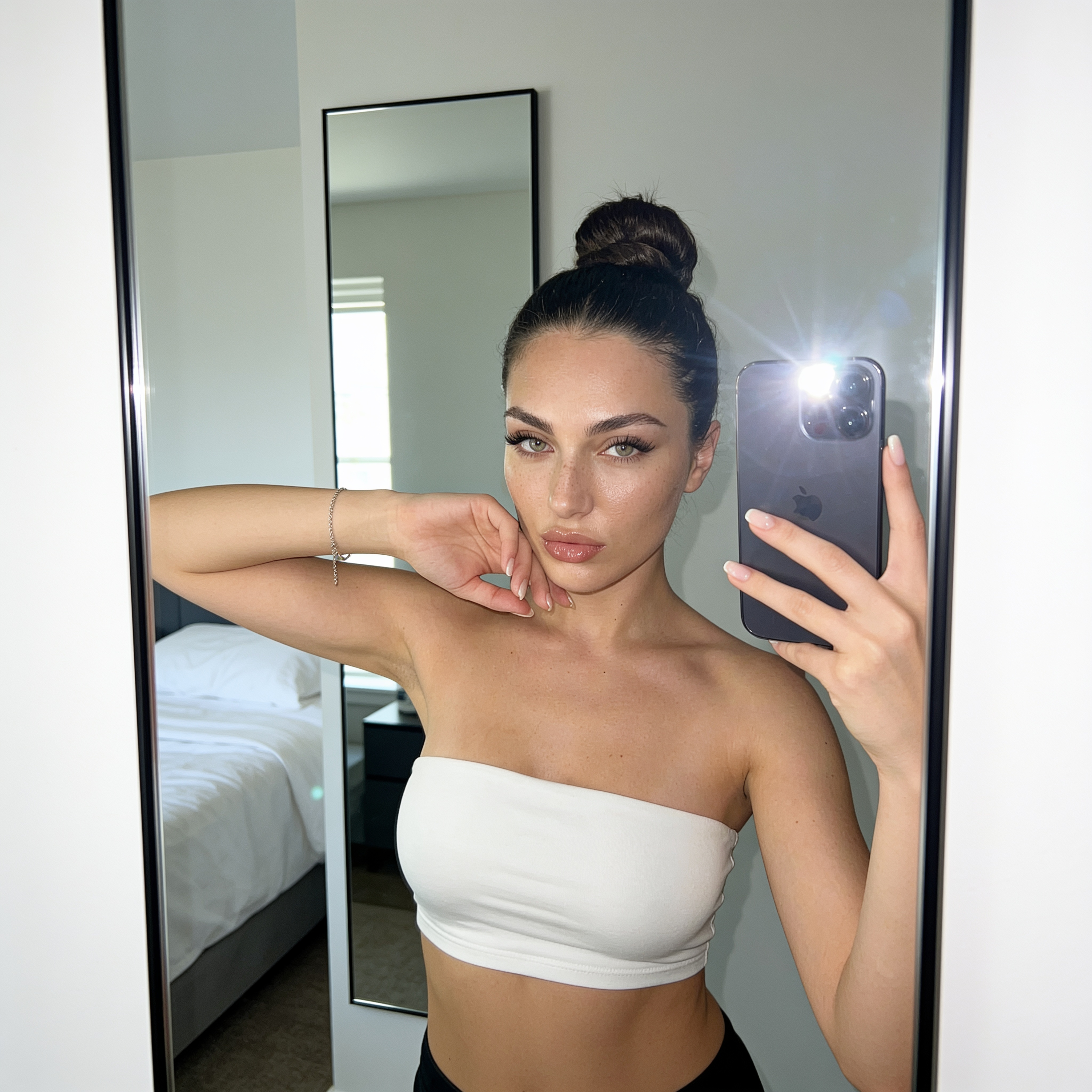 Bedroom Mirror Full Body Selfie