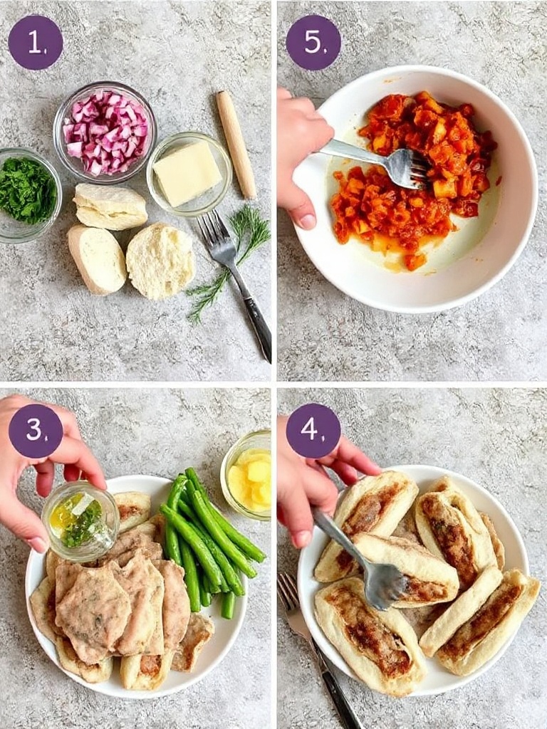 entrée preparation
