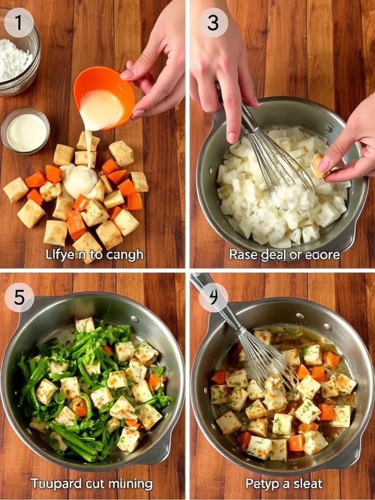 entrée preparation