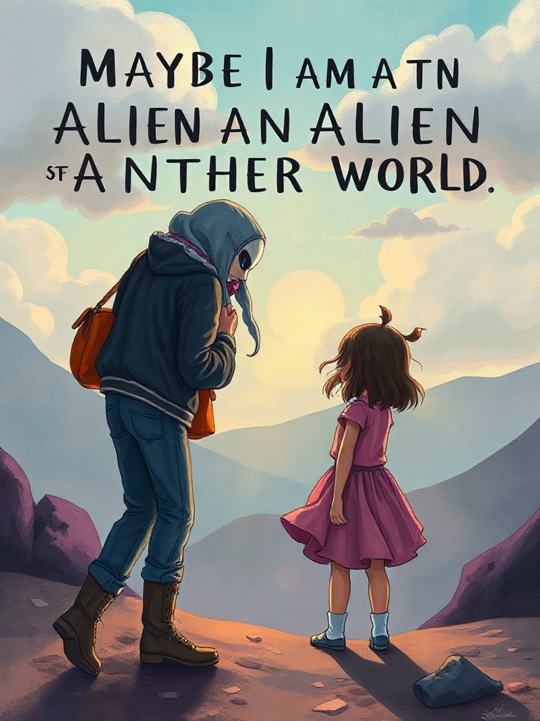 Maybe I am an alien from another world