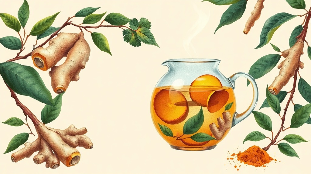Infusão de Gengibre e Cúrcuma: Prepare em Casa