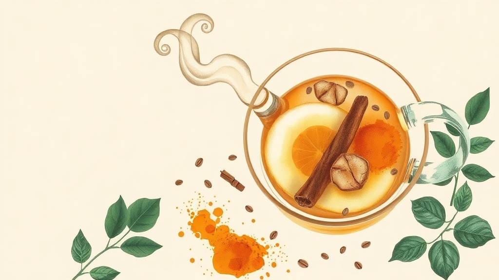 Chá de Gengibre e Cúrcuma para Tosse: Receita Caseira