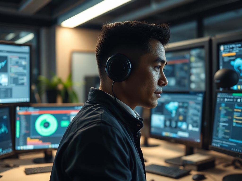 Illustration of AI-powered content creation emphasizing the importance of consistent personal branding with AI tools