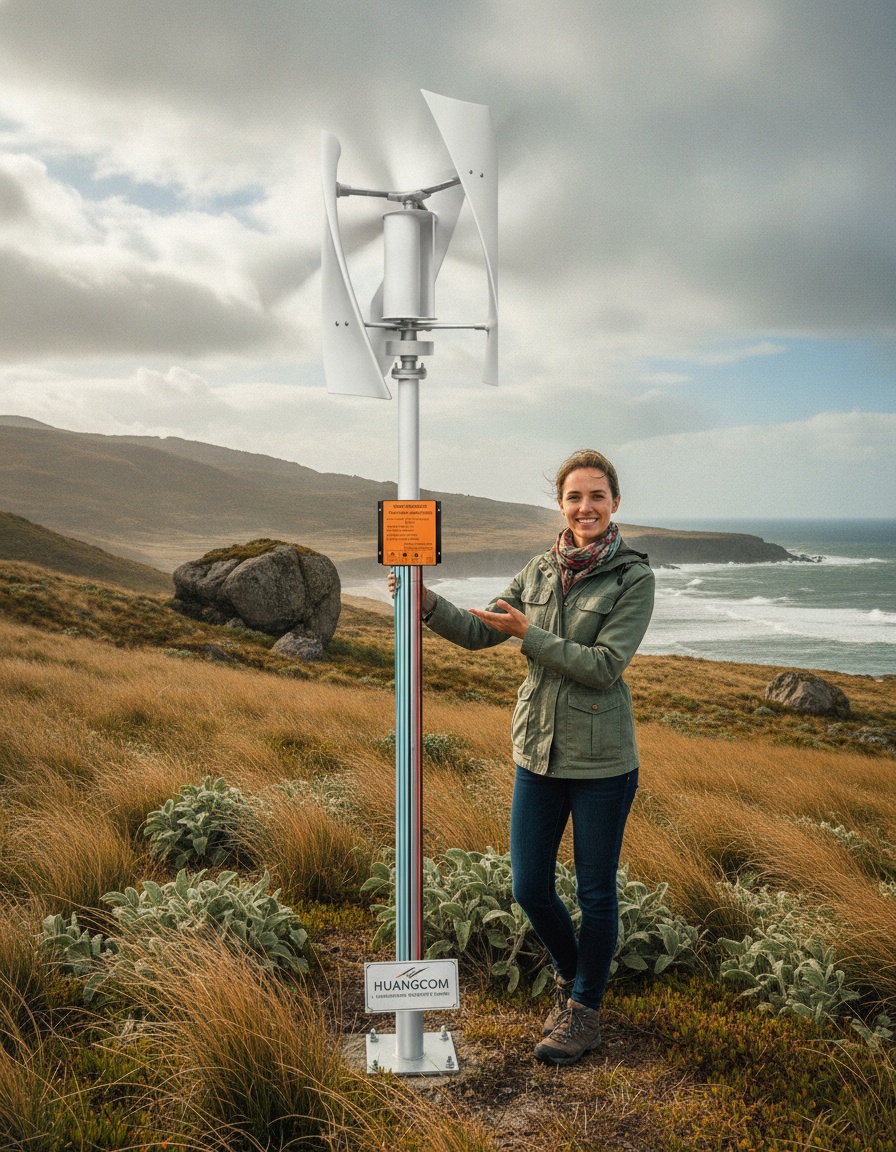Un nuevo aerogenerador eólico vertical para optimizar la generación de energía en zonas de vientos fuertes