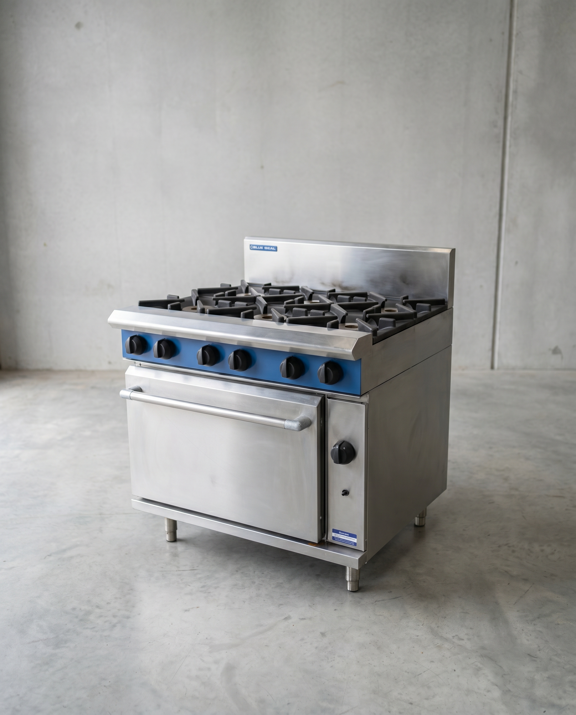 Blueseal G506DF 6 Burner Cooktop with Oven
