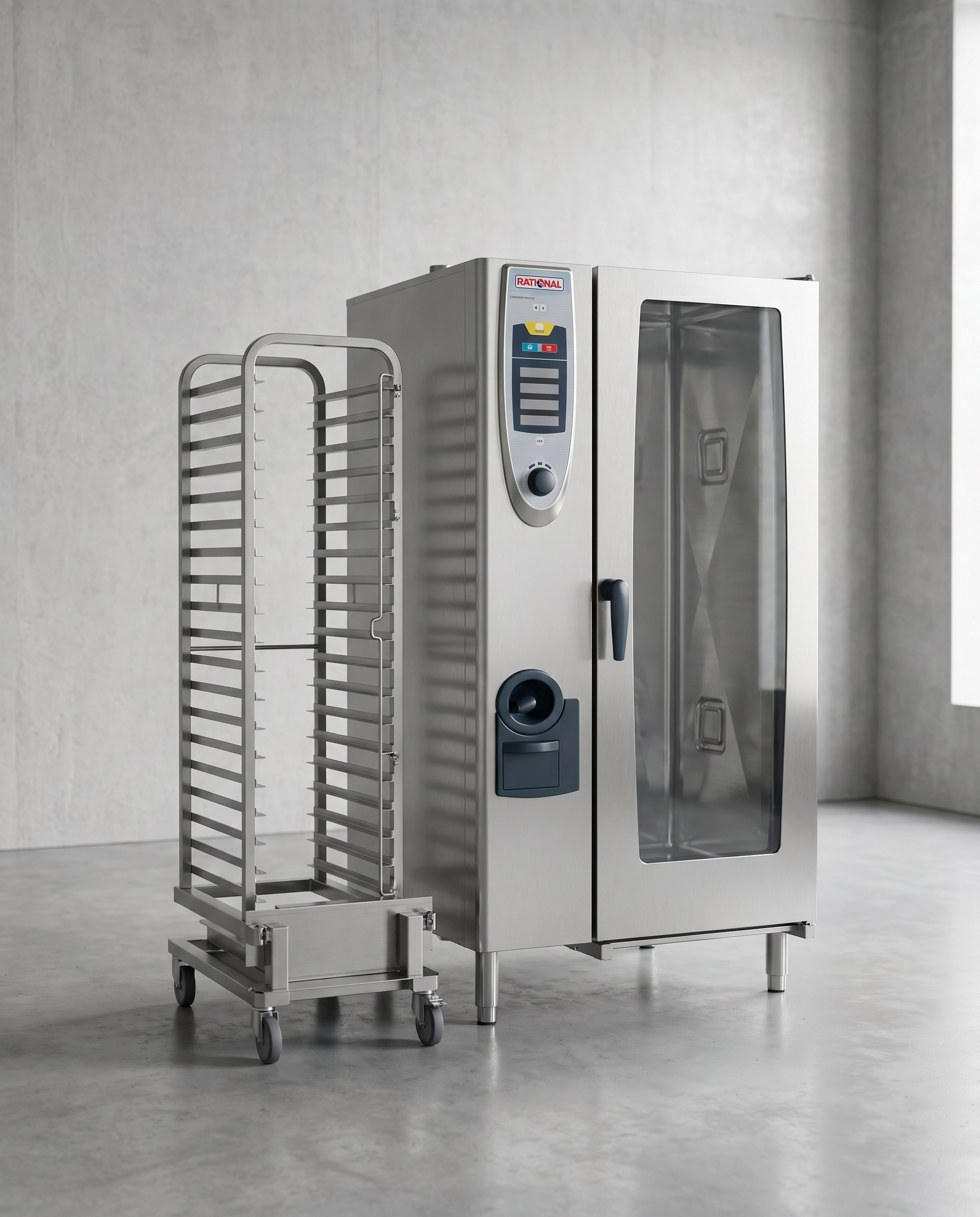 Rational SCC201G/N 20 Grid Natural Gas Combi Oven