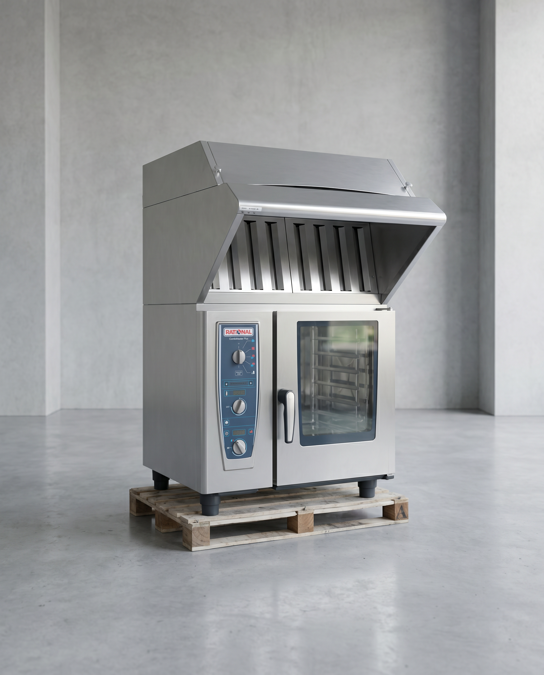 Rational CMP61 6 Tray Electric Combi Oven With Hood